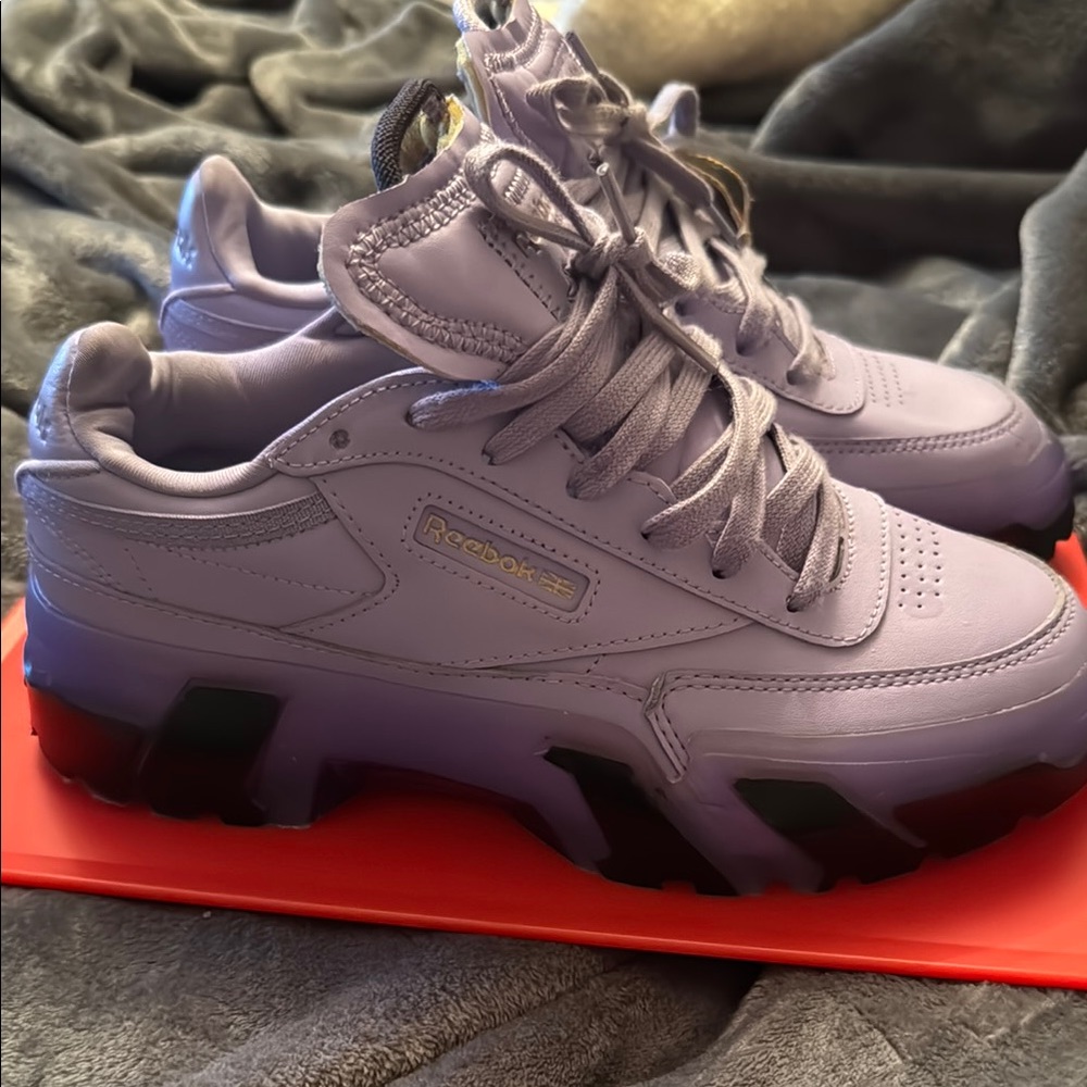Reebok Club C Cardi B Purple sneaker